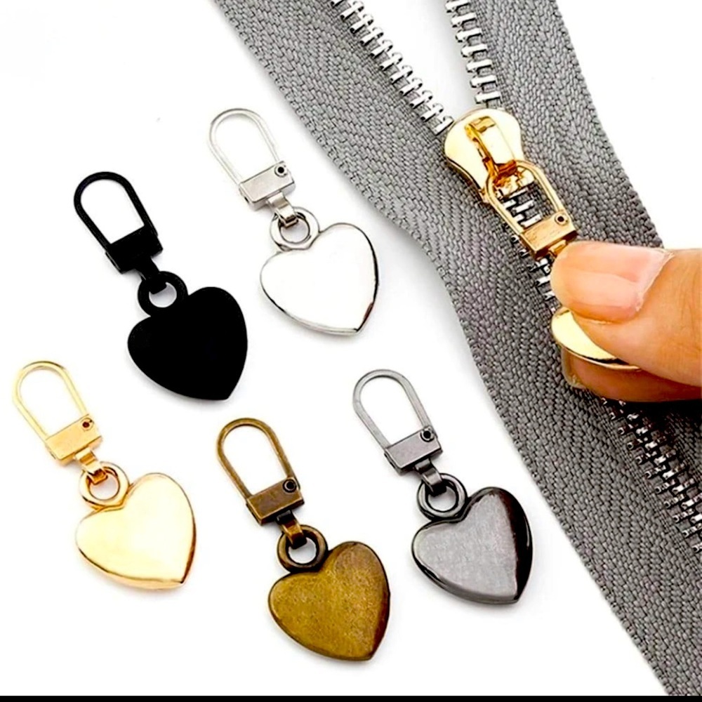 NIP Zipper Pull Star and Heart Listing for i pack - Picture 6 of 6